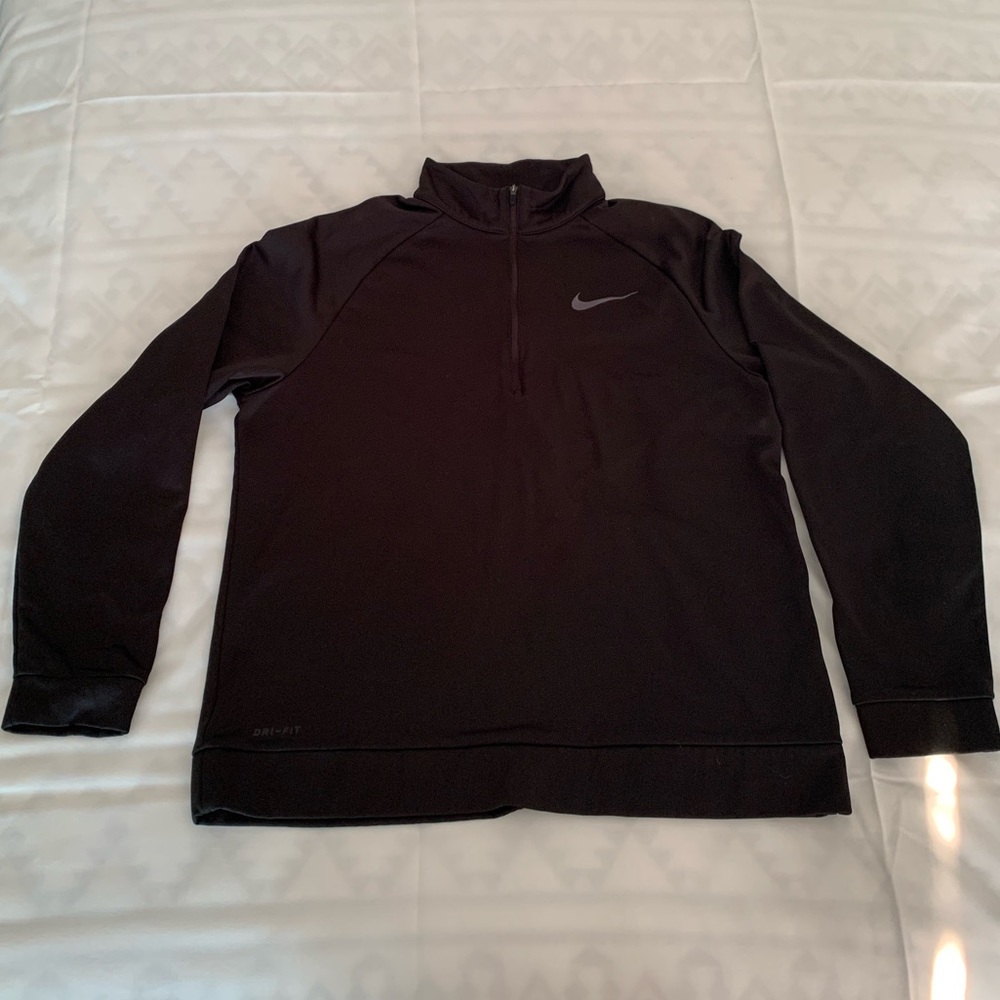 Large Nike quarter zip sweater